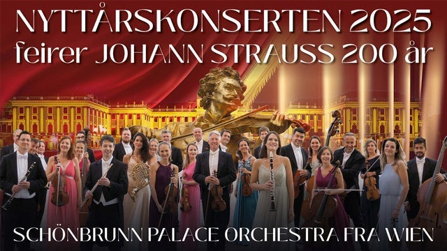 Nyttårskonserten 2025 fra Wien på Grieghallen, Griegsalen, Bergen 05/01/2025