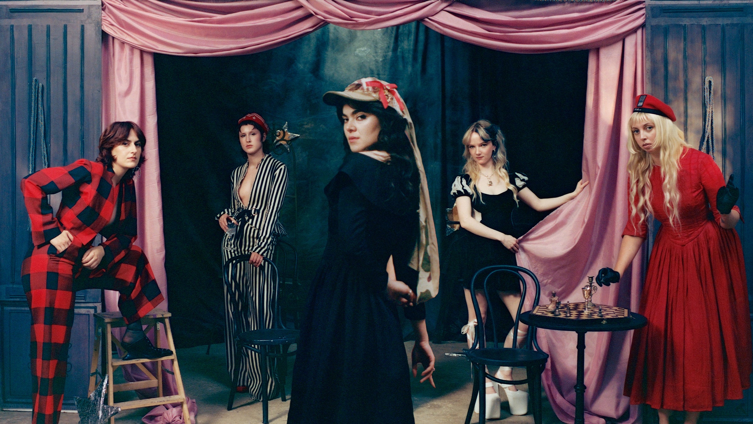 The Last Dinner Party in Auckland promotional photo for Spotify presale tickets offer