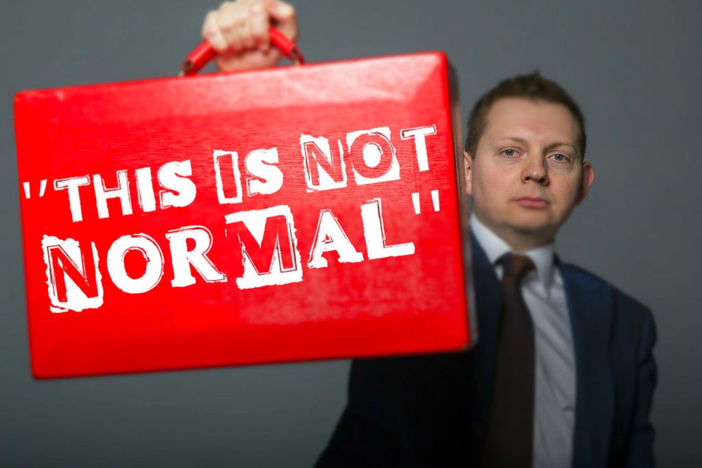 Matt Chorley: This.is.not.normal Event Title Pic
