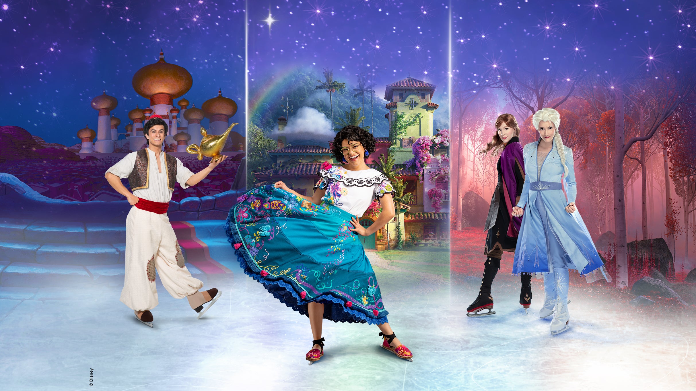 Disney On Ice presents Magic in the Stars free pre-sale listing for show tickets in Detroit, MI (Little Caesars Arena)