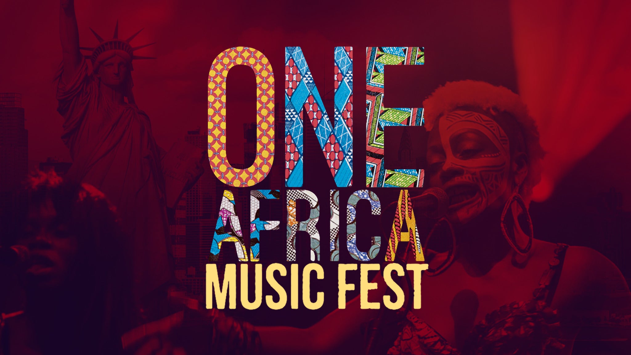 One Africa Music Fest presale information on freepresalepasswords.com