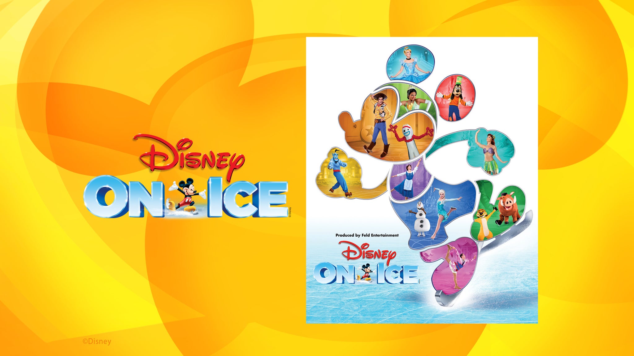 Disney On Ice Let's Celebrate Program Book Billets Dates d