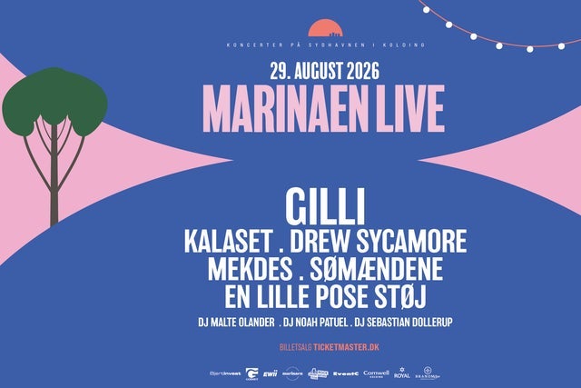 Presales to marinaen live: members use these when buying pre-sale tickets