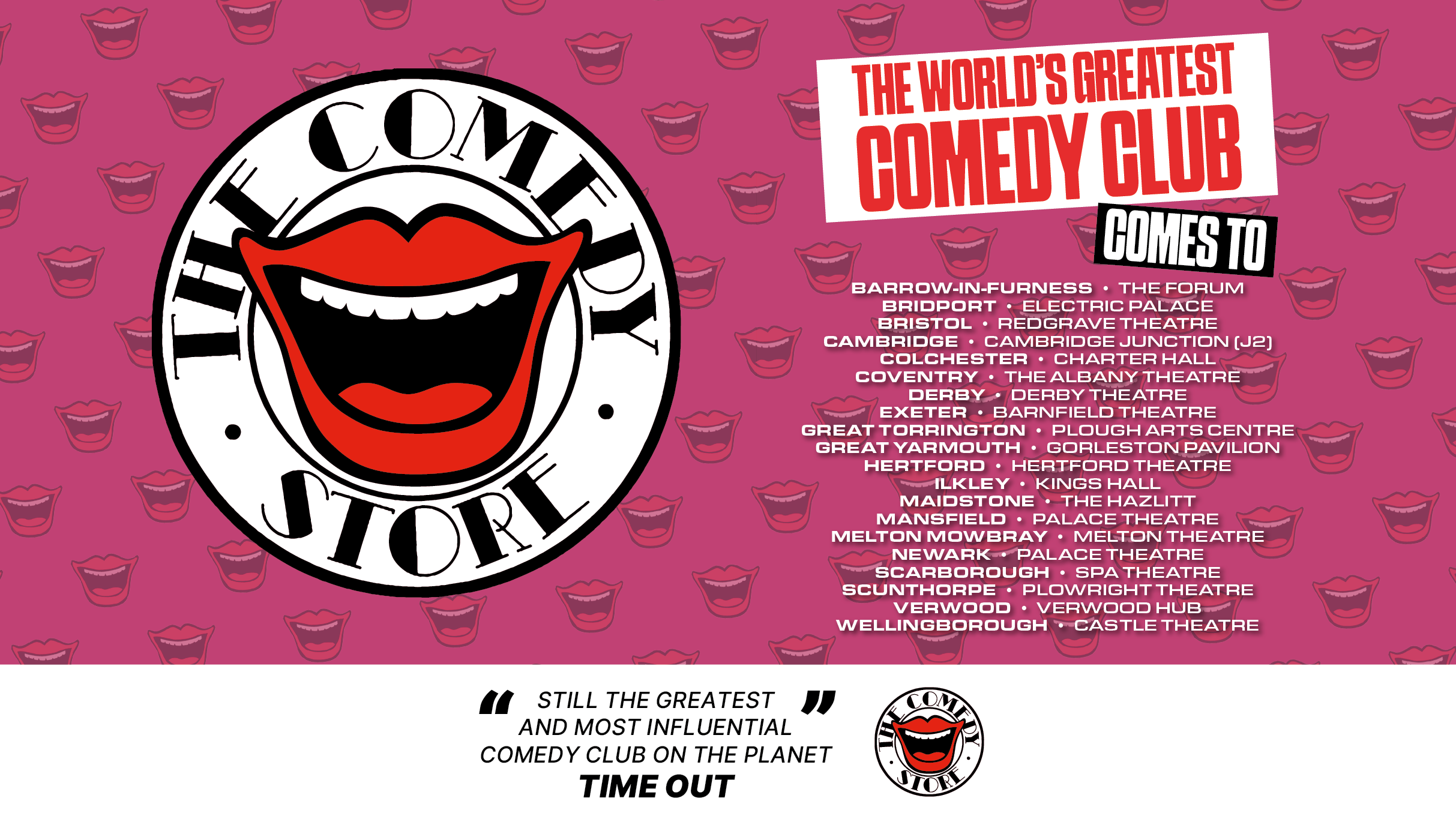 The Comedy Store - Wellingborough Event Title Pic