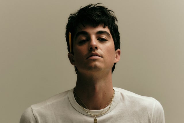 Elijah Woods in Los Angeles promotional photo for Live Nation presale tickets offer