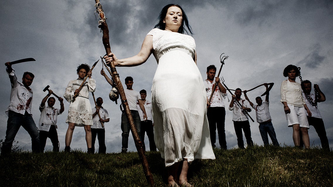 Eliza Carthy & the Restitution Event Title Pic