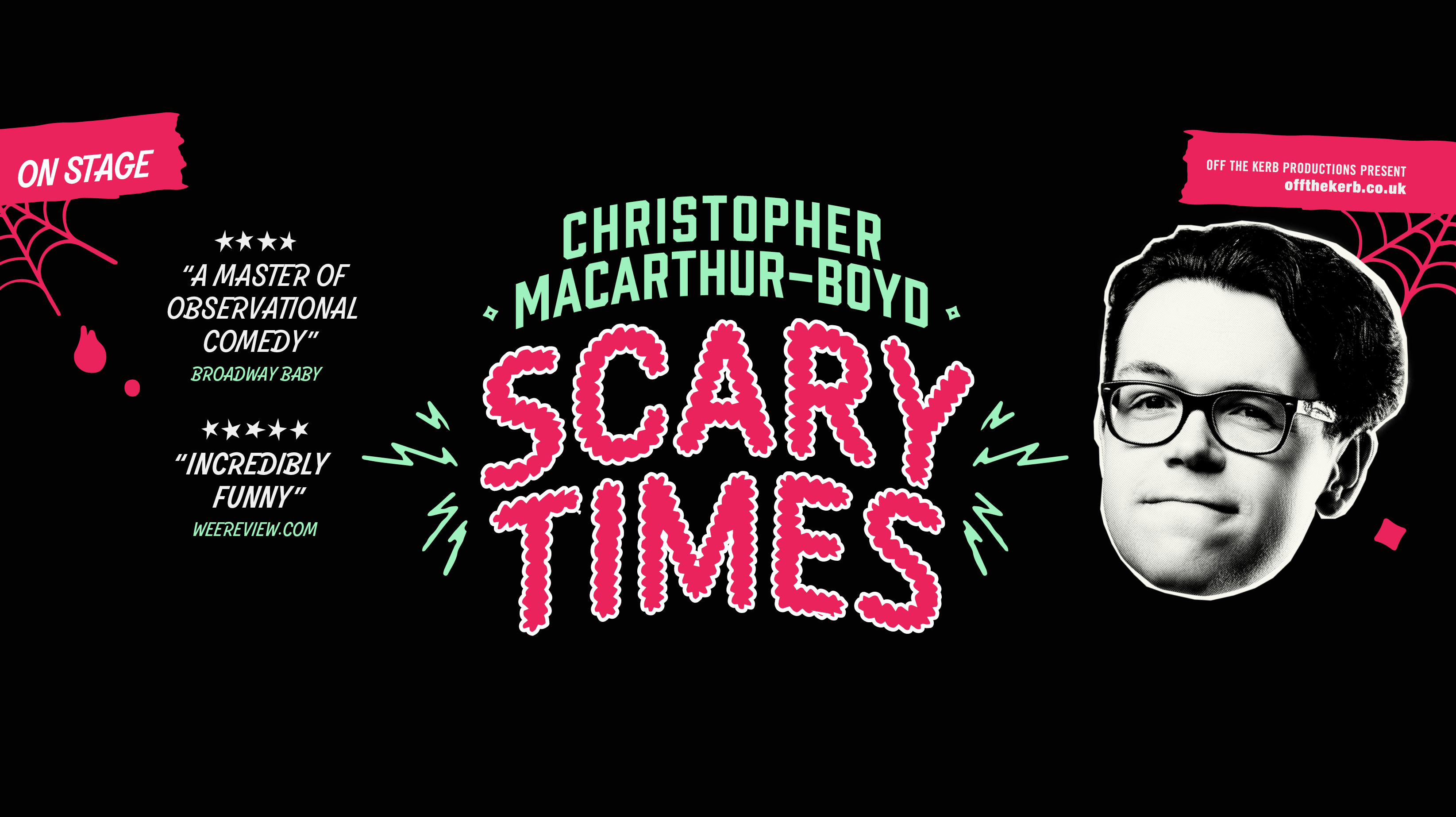 Christopher Macarthur-Boyd: Scary Times pre-sale code