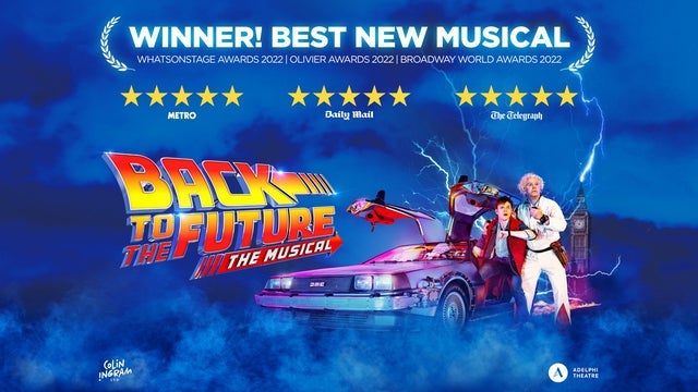 Back To The Future The Musical in Adelphi Theatre, London 10/05/2024