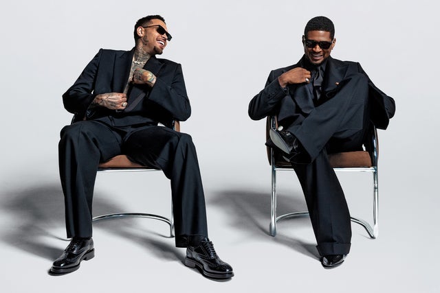 The R&B Tour - Starring Usher Raymond & Chris Brown in Chicago promotional photo for Live Nation presale tickets offer