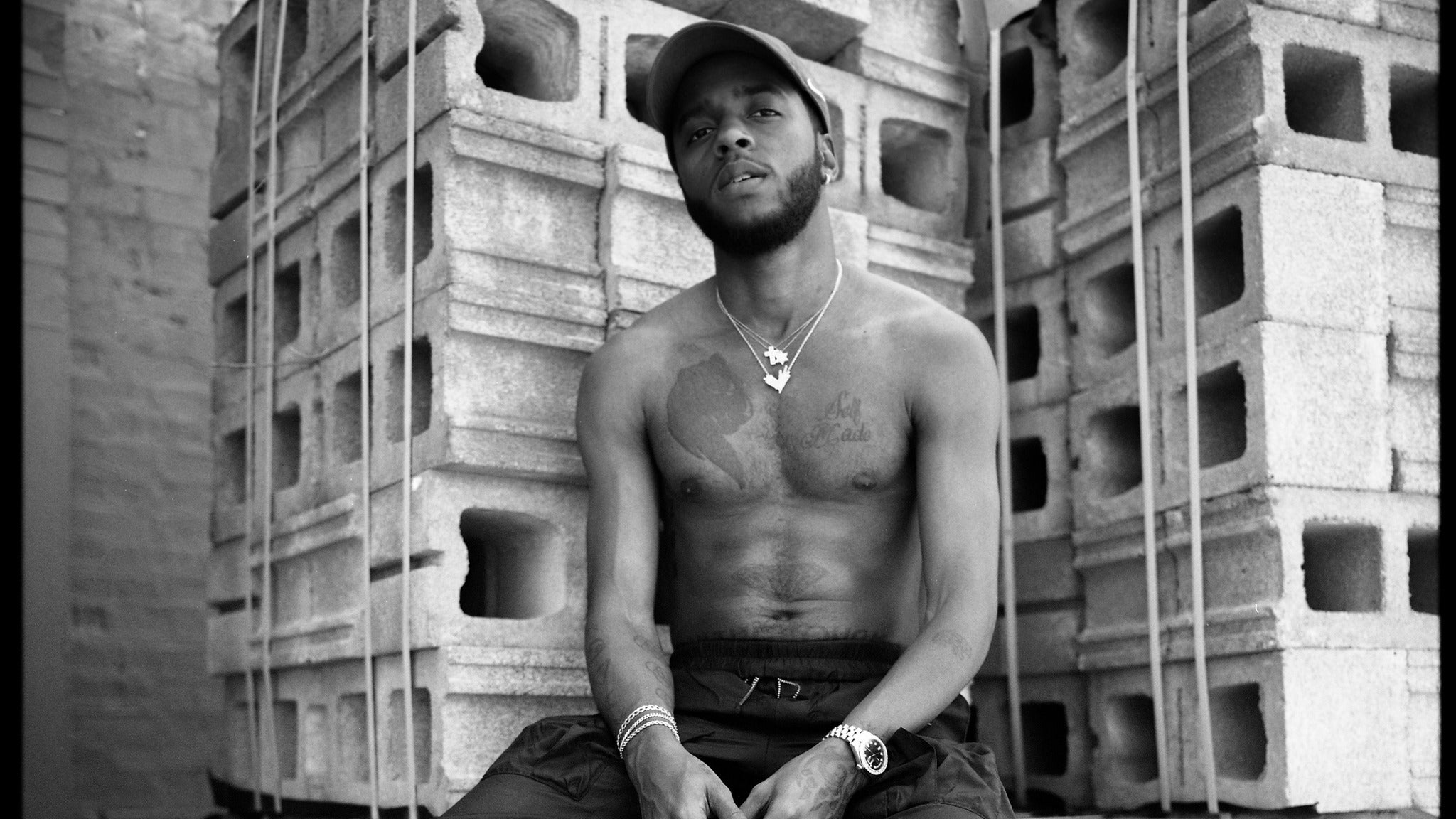 6LACK in New York promo photo for Music Geeks presale offer code