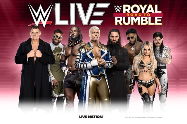 Plakat wydarzenia: WWE Royal Road To Rumble Supershow