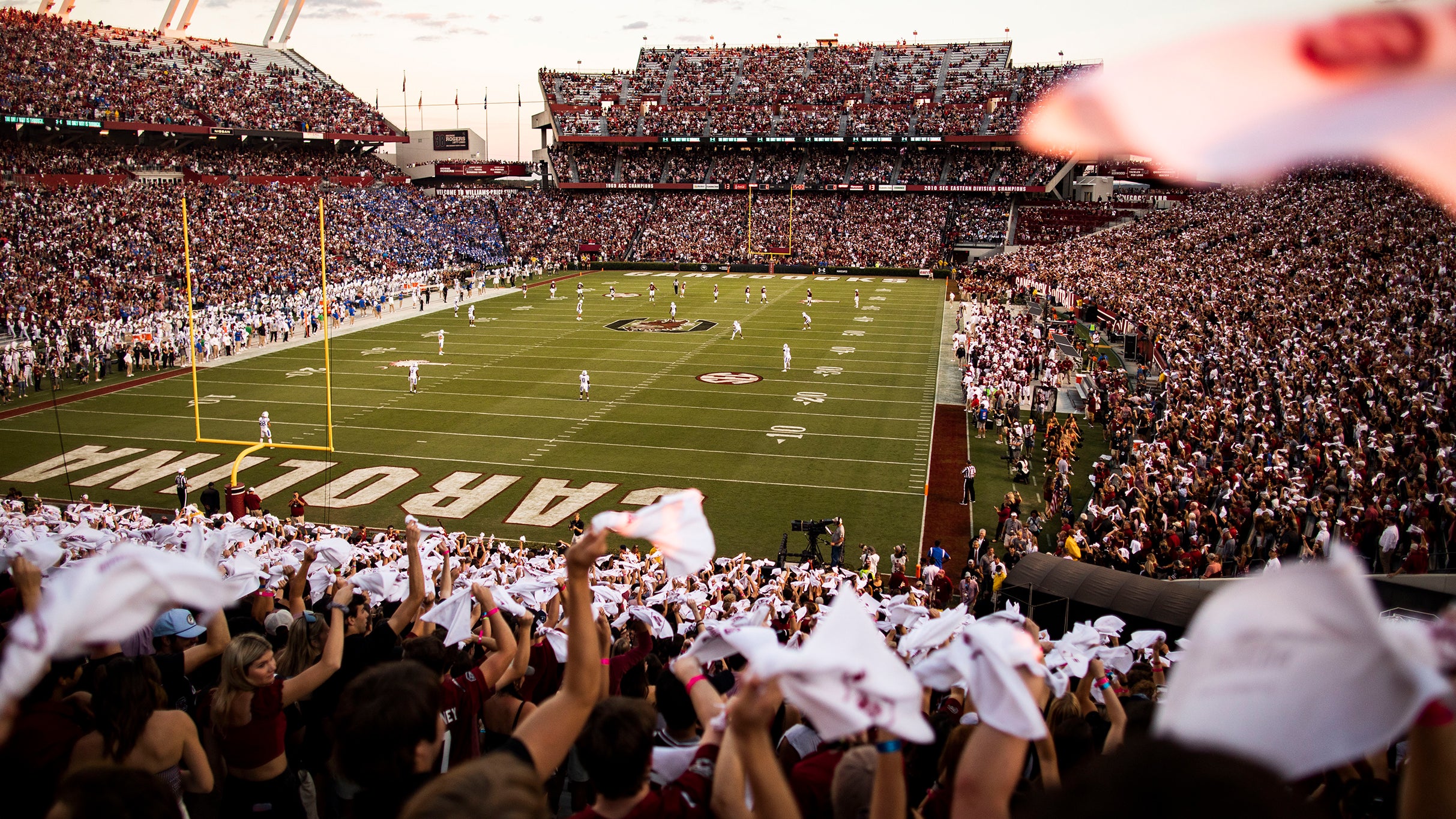 Univ of South Carolina Gamecocks Football vs. University of Akron Zips Football hero