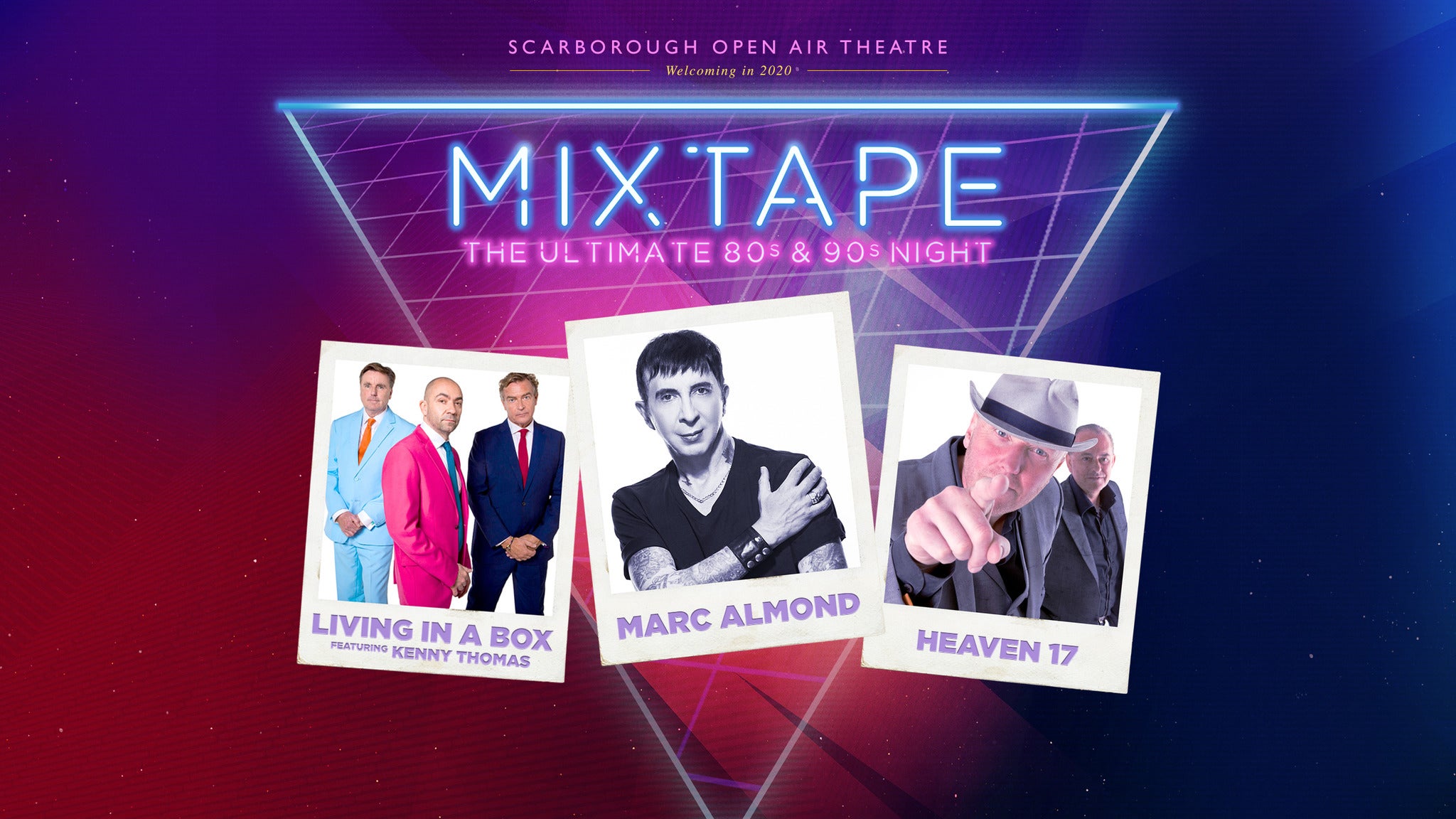 Mixtape - With Marc Almond, Heaven 17 and Living in a Box Event Title Pic