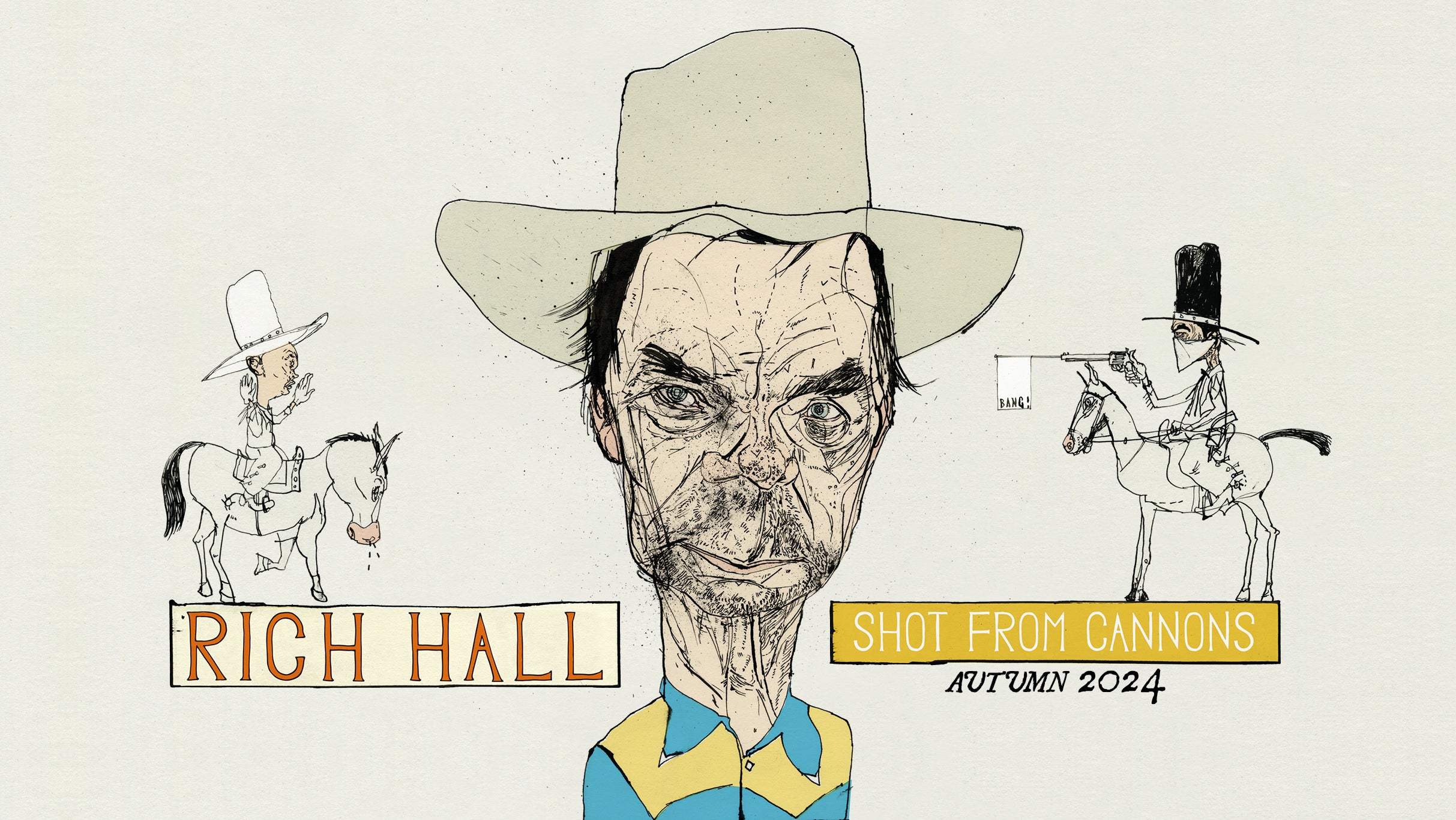 Rich Hall: Shot From Cannons Event Title Pic