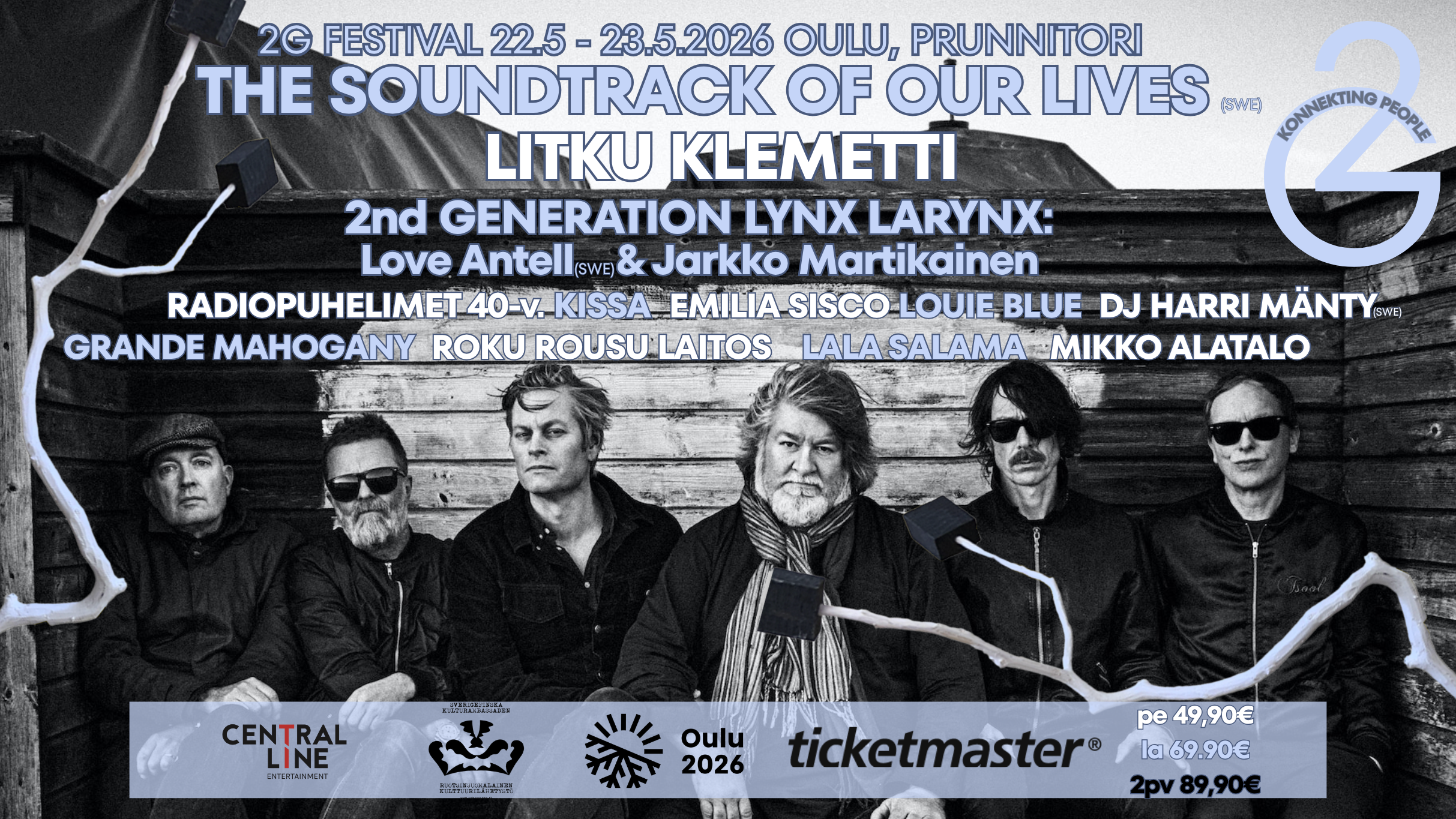 2G-Festivaali concerts and tour dates | GlobalGigMap