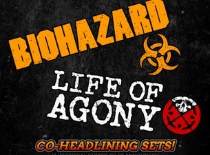 Biohazard & Life of Agony, 2025-02-23, Дублін