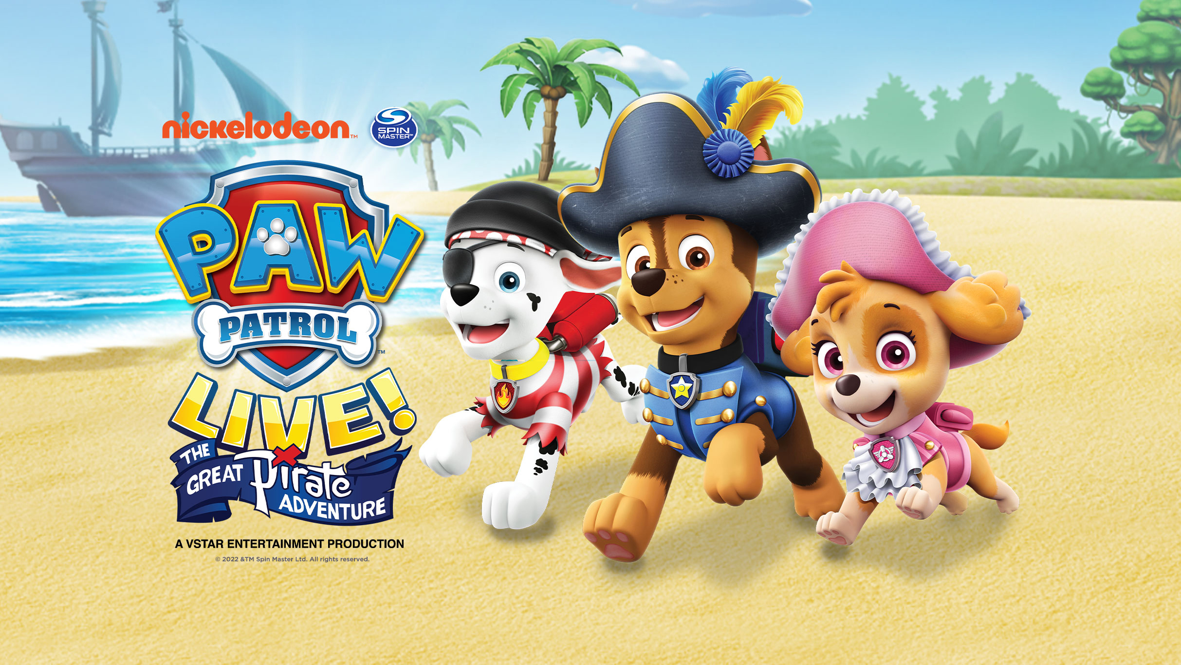 PAW Patrol Live! "The Great Pirate Adventure"