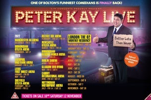 peter kay tour sheffield