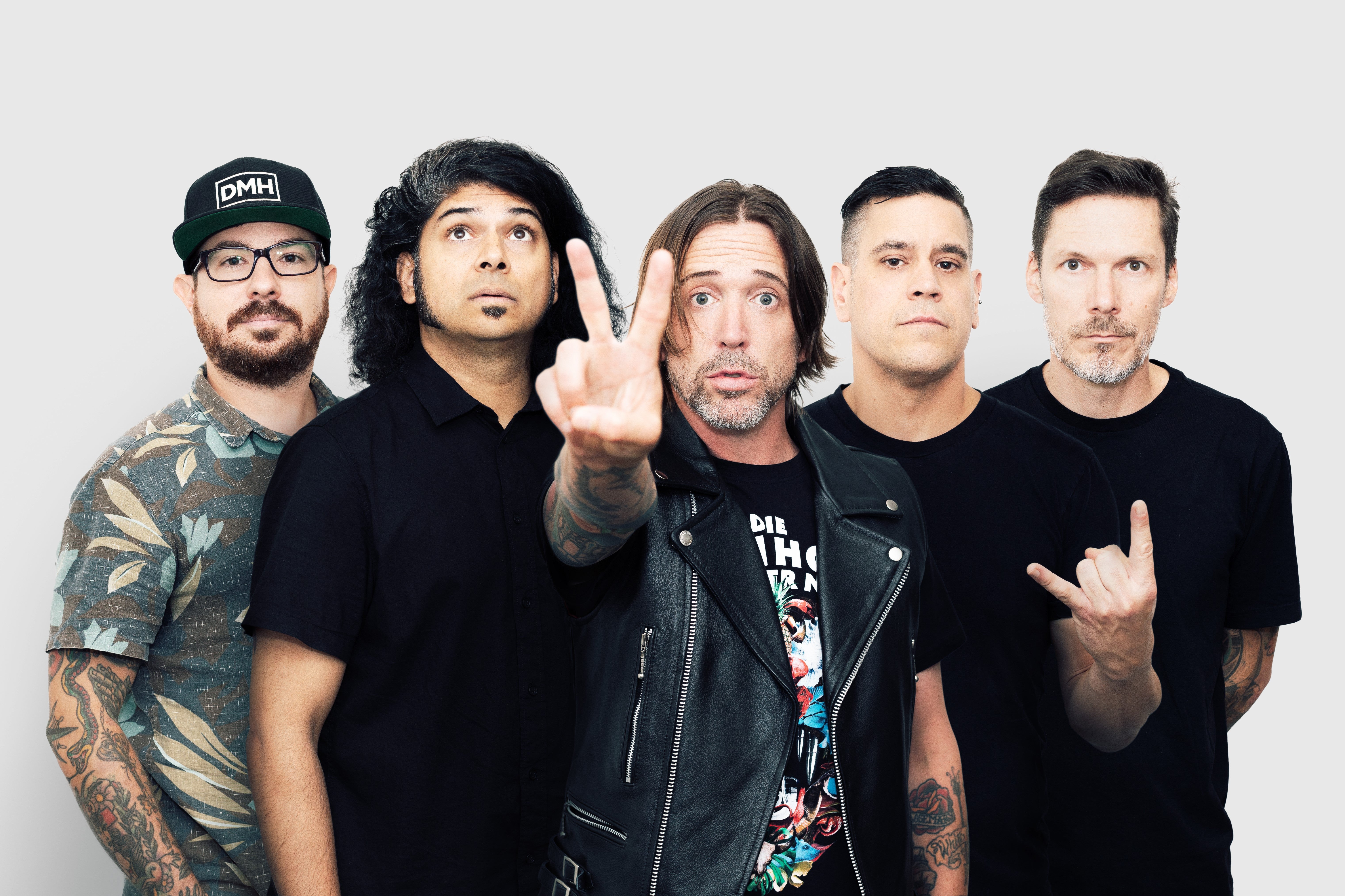 Billy Talent in Manchester promo photo for Live Nation presale offer code