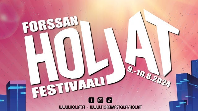 Holjat Festival liput ja tapahtumat Suomessa 2024