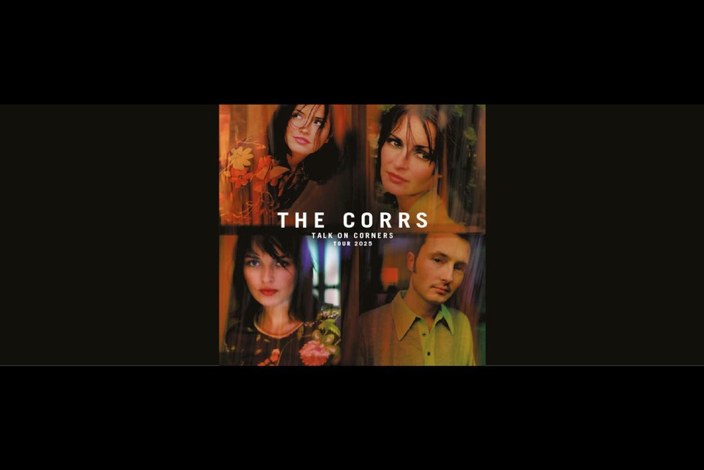 THE CORRS show poster