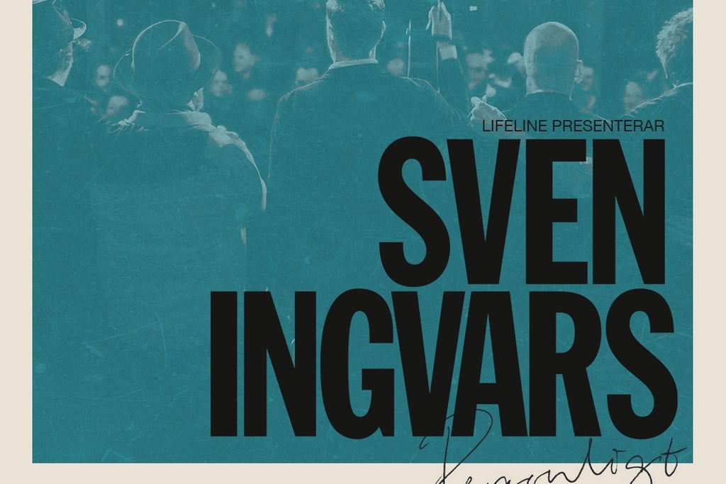 Sven Ingvars show poster