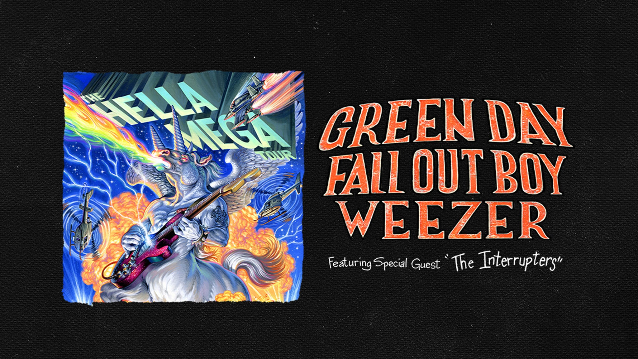 Hella Mega Tour-Green Day/Fall Out Boy/Weezer Pres. by Harley-Davidson