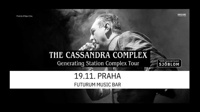 THE CASSANDRA COMPLEX, SJÖBLOM v Futurum Music Bar, Praha 5 19/11/2026