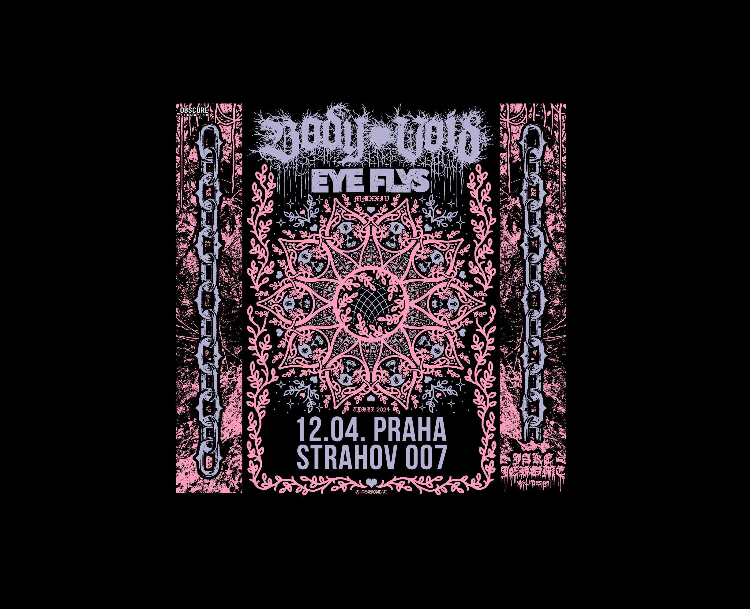 BODY VOID, EYE FLYS- Praha -Klub 007 Strahov Praha 6 Chaloupeckého 1915/7, Praha 6 