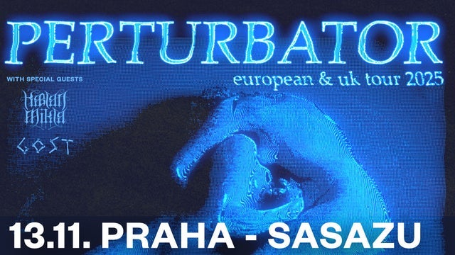 PERTURBATOR, KAELAN MIKLA, GOST v SaSaZu, Praha 7 13/11/2025