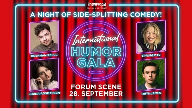 International Humor Gala på Forum Scene, Bergen 28/09/2024