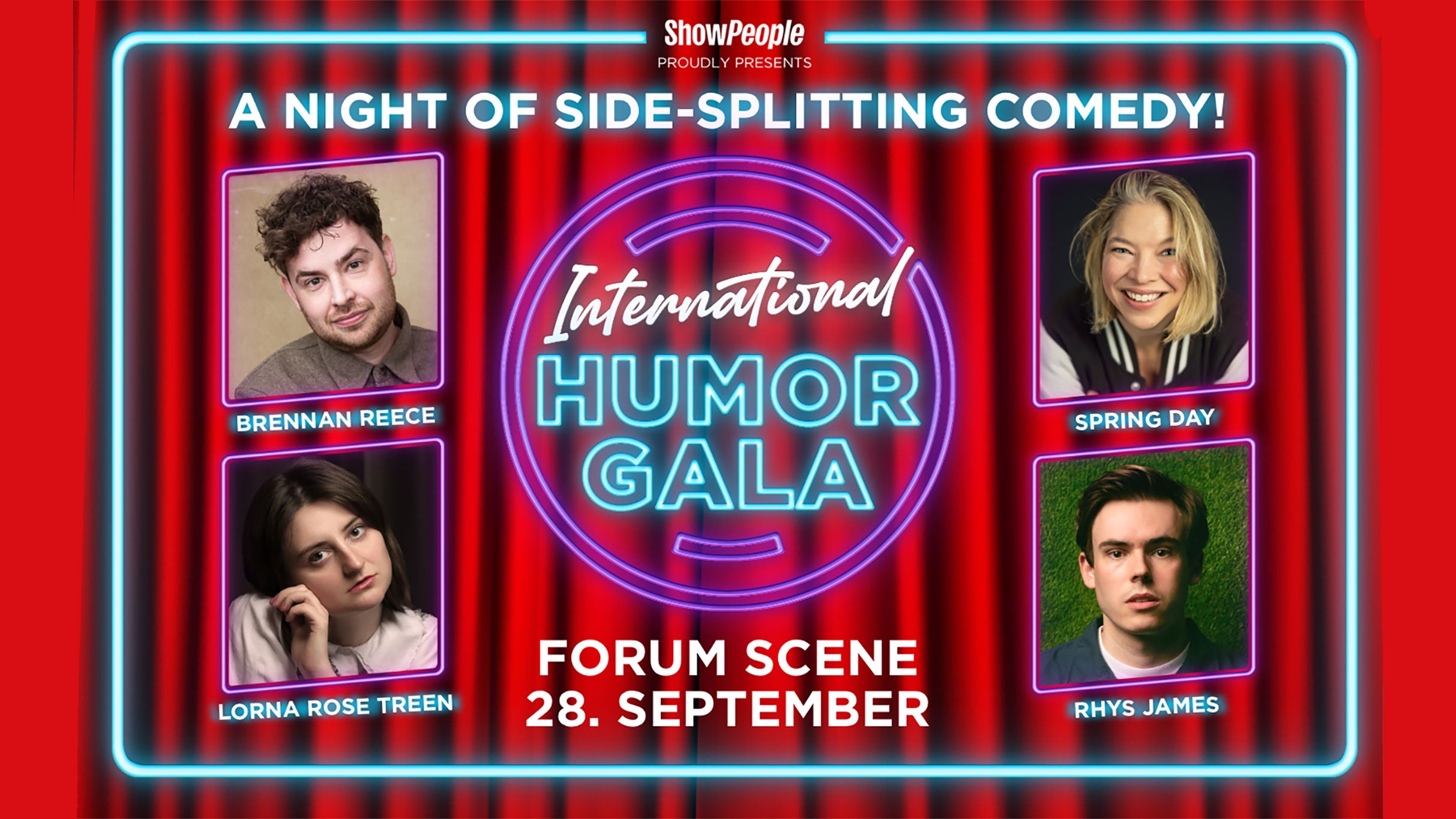 International Humor Gala presale information on freepresalepasswords.com