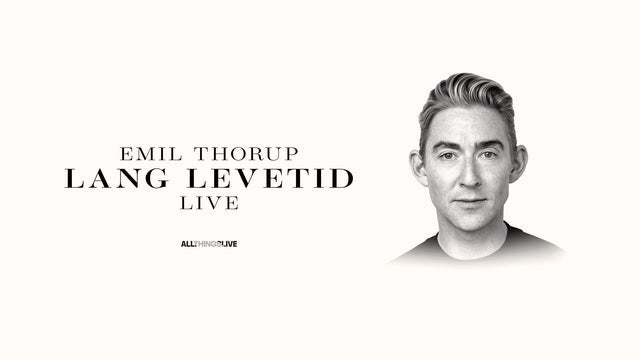 EMIL Thorup – LANG Levetid LIVE