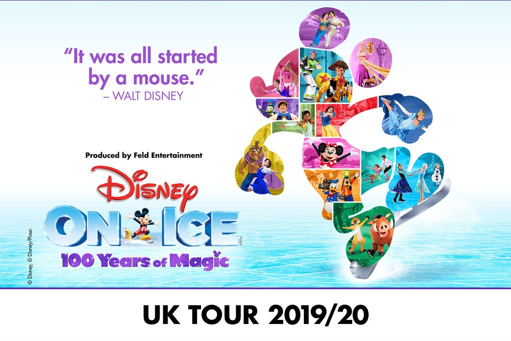 Disney On Ice Celebrates 100 Years of Magic Seating Plan Manchester Arena