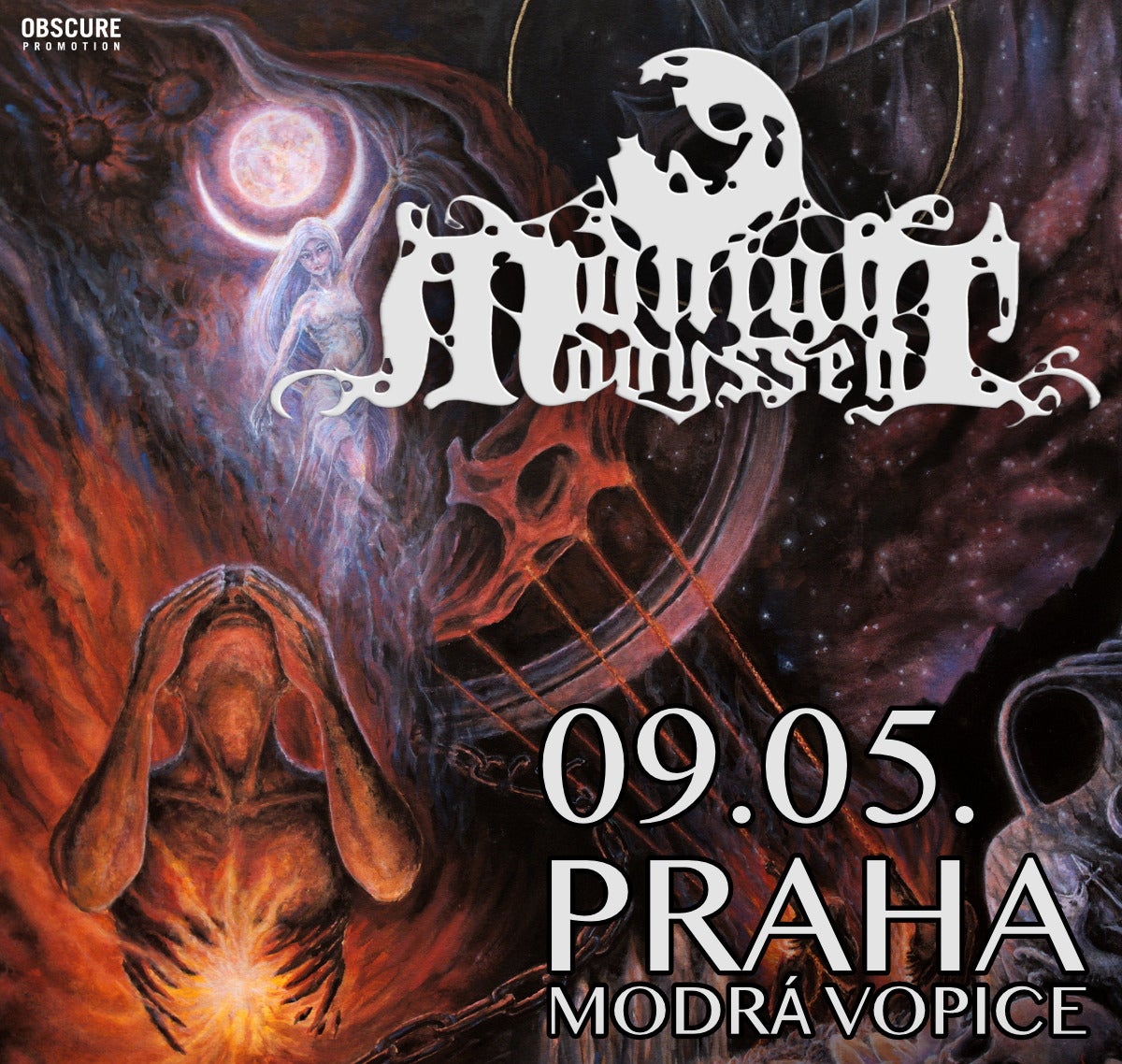 MIDNIGHT ODYSSEY + support- Praha -Music Club Modrá Vopice Praha 9 Vysočanská 35/2, Praha 9 19000