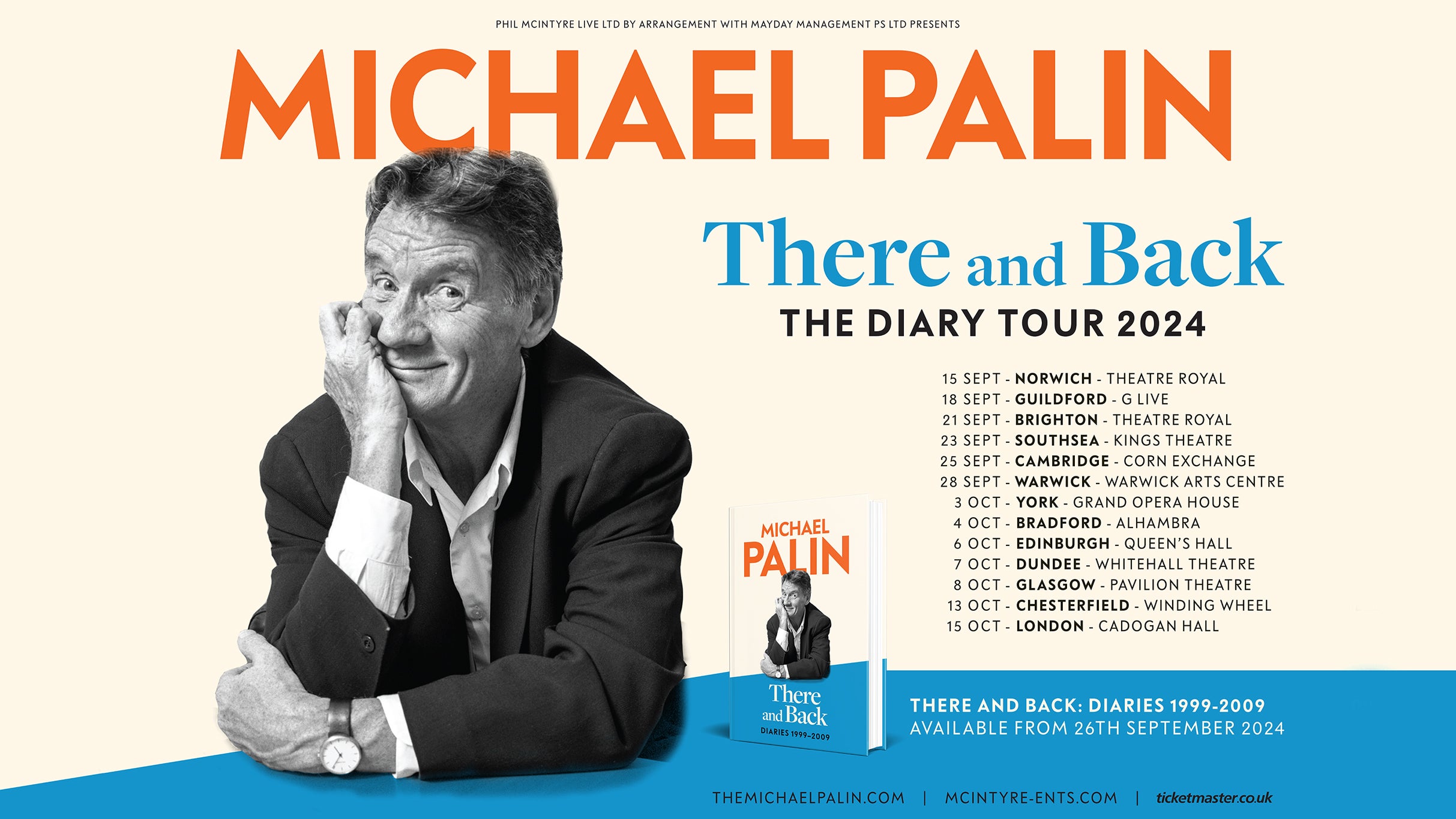 Michael Palin: There and Back Event Title Pic