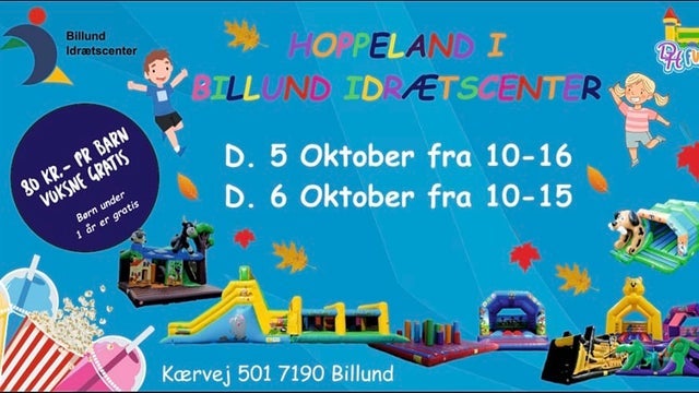 Hoppeland i Billund Idrætscenter i Billund Idrætscenter 06/10/2024
