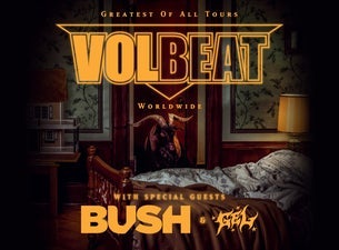VOLBEAT Greatest Of All Tours Worldwide, Platinumbiljetter