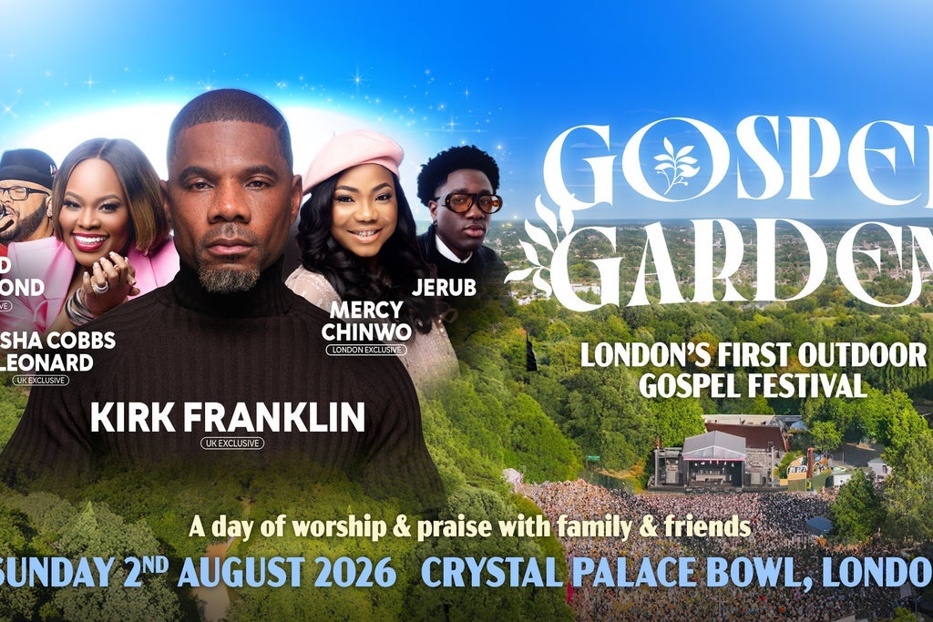 Gospel Garden Seating/Chair Upgrade - Ticket NOT Included