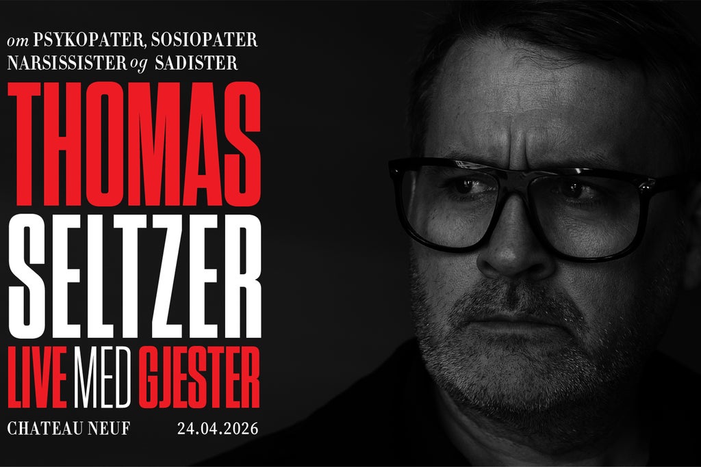 Thomas Seltzer LIVE - med gjester show poster