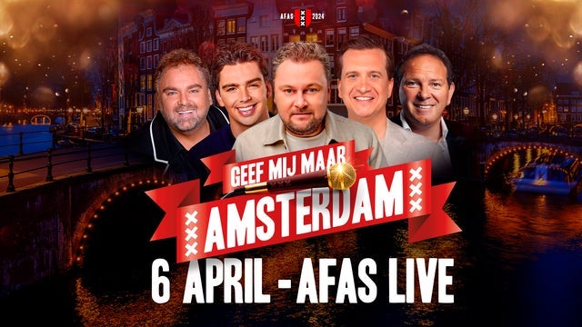 Geef Mij Maar Amsterdam in AFAS Live, Amsterdam 06/04/2024