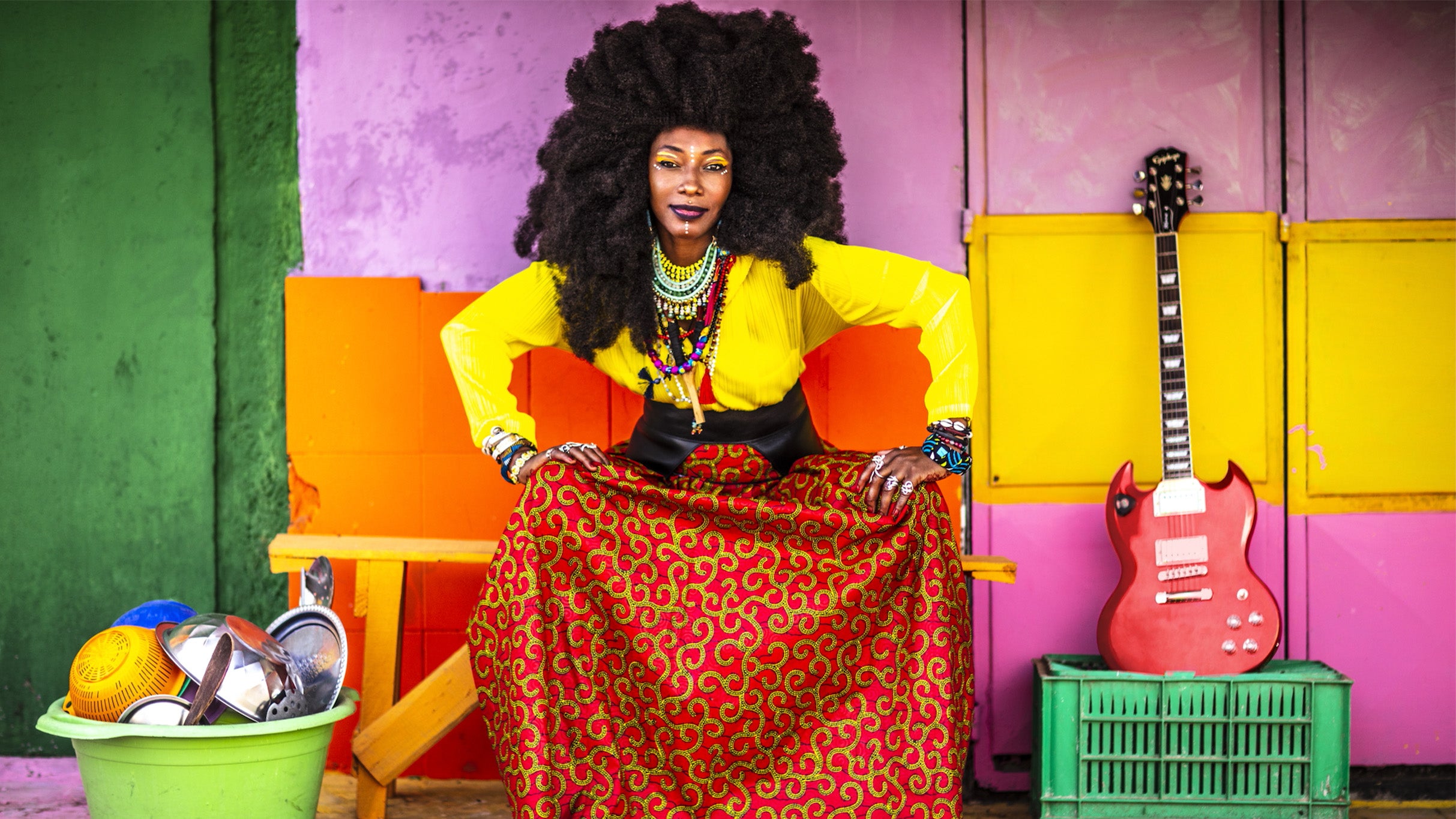 Fatoumata Diawara at Crystal Ballroom at Somerville Theatre