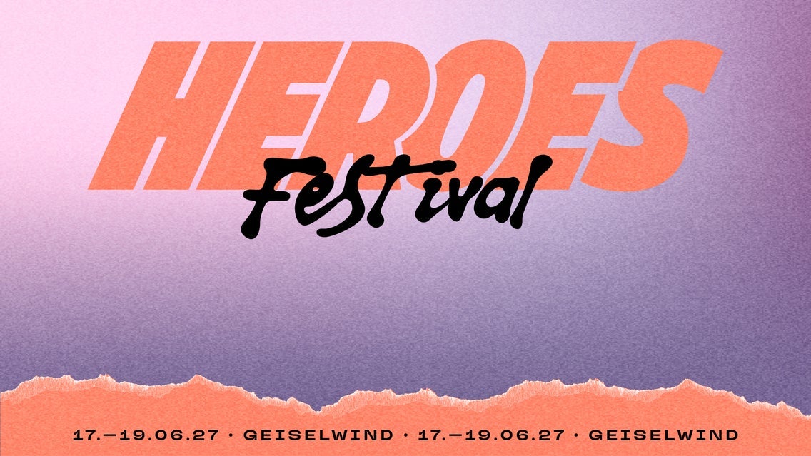 Heroes Festival Freiburg 2027 - Weekend Tickets at Messe Freiburg in Freiburg on September 10, 2027 – event artwork