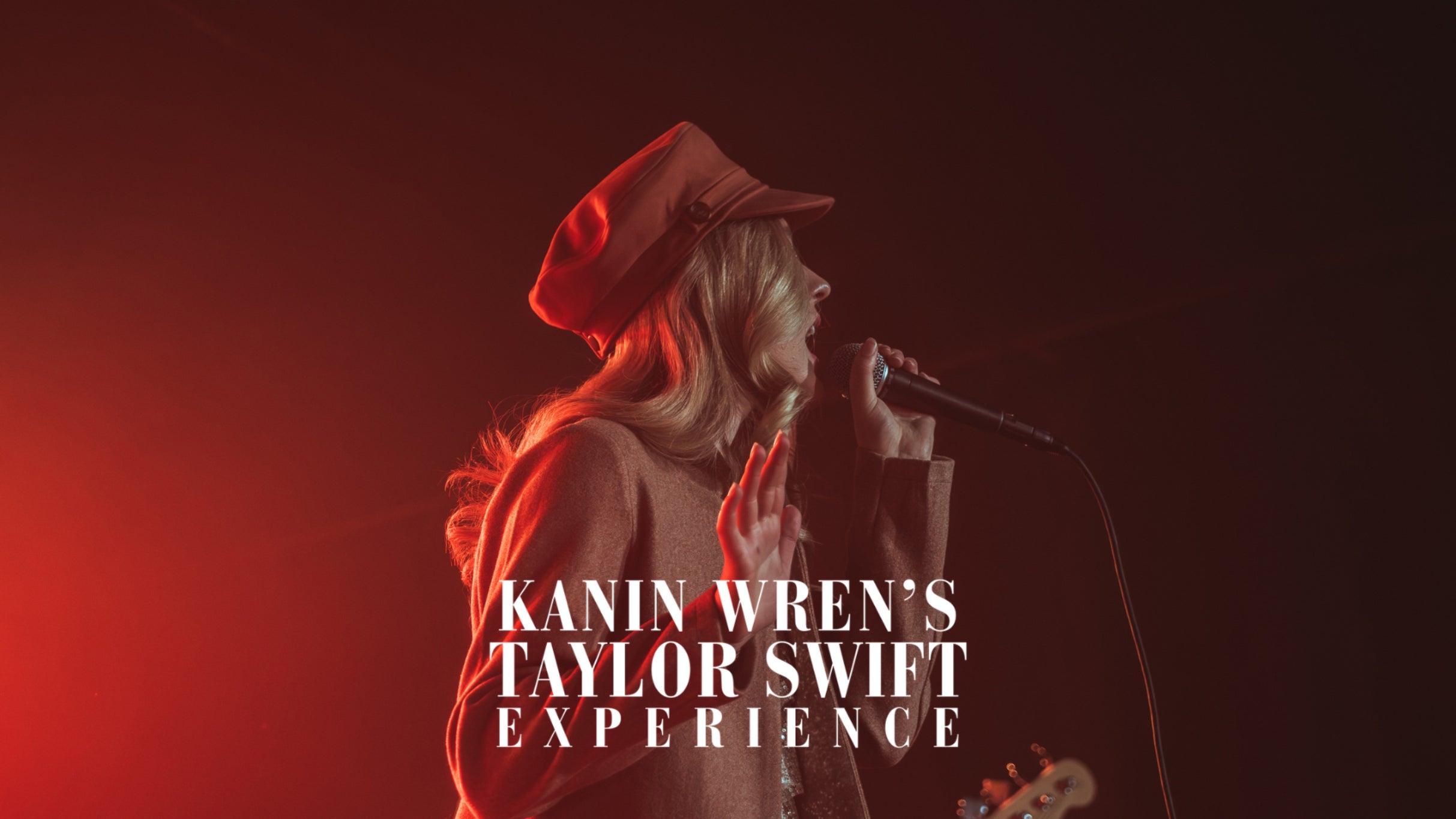 Kanin Wren's Taylor Swift Experience presale code for early tickets in North Myrtle Beach