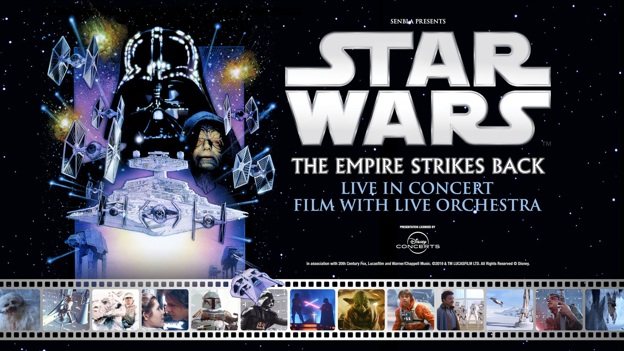 Star Wars: The Empire Strikes Back Film With Live Orchestra Event Title Pic
