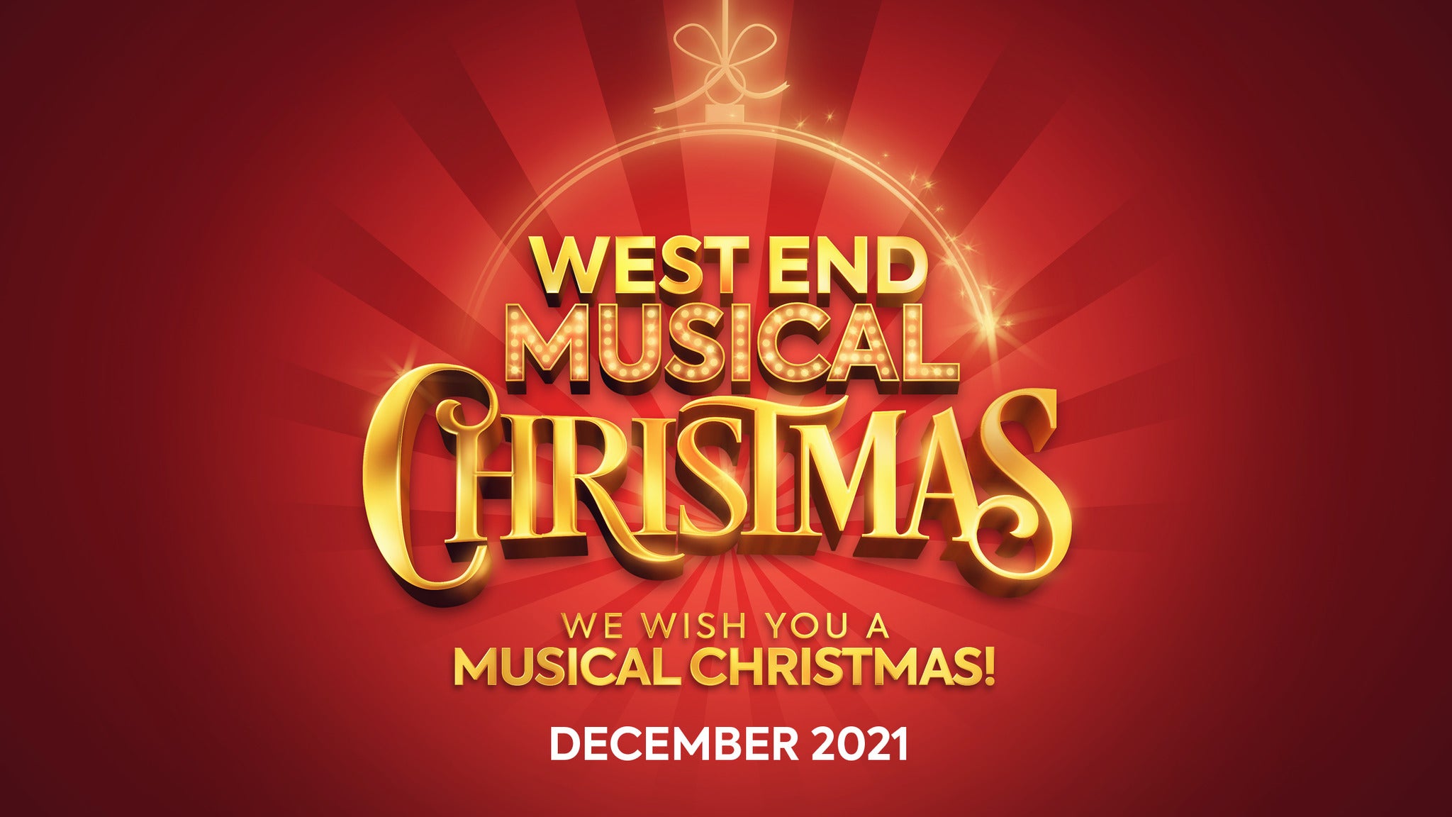 West End Musical Christmas Event Title Pic