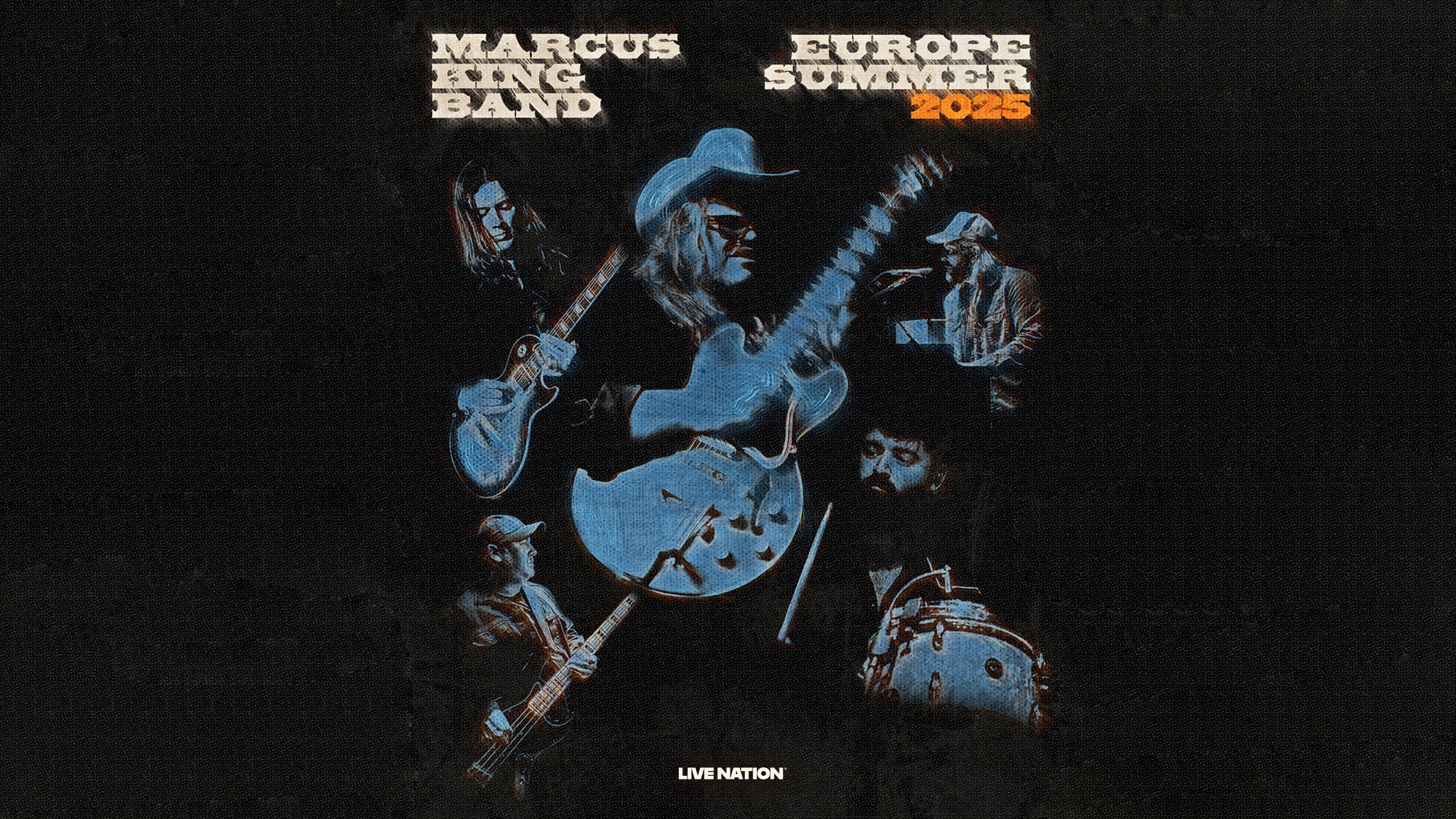 Marcus King Band: 2025 European Summer Tour