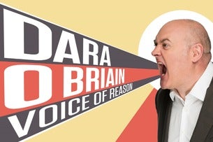 Image used with permission from Ticketmaster | Dara Ó Briain: Voice of Reason tickets