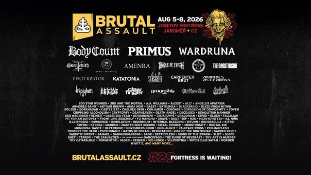 BRUTAL ASSAULT 2026 (5.8. - 8.8.2026)