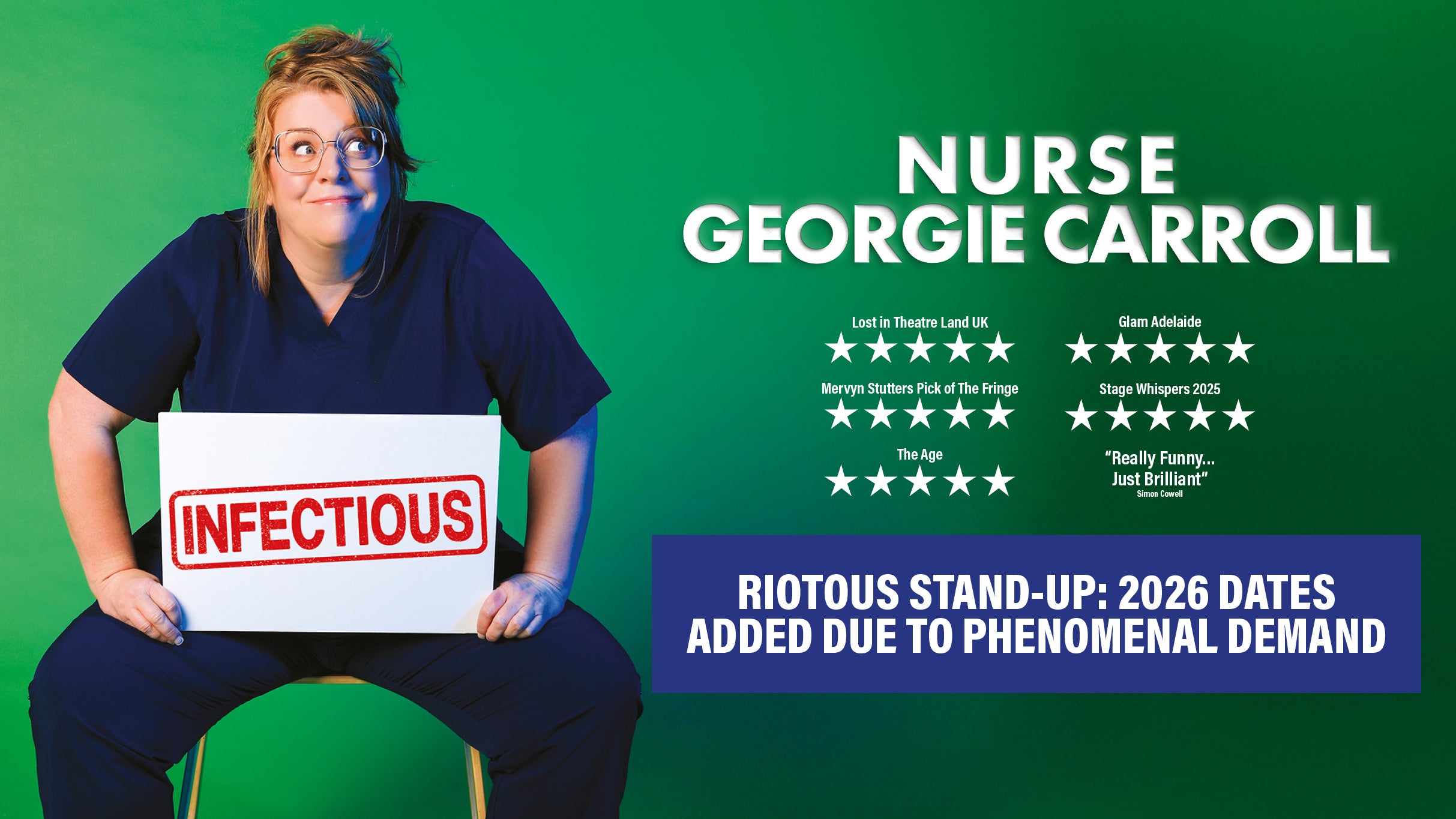 Nurse Georgie Carroll: Infectious